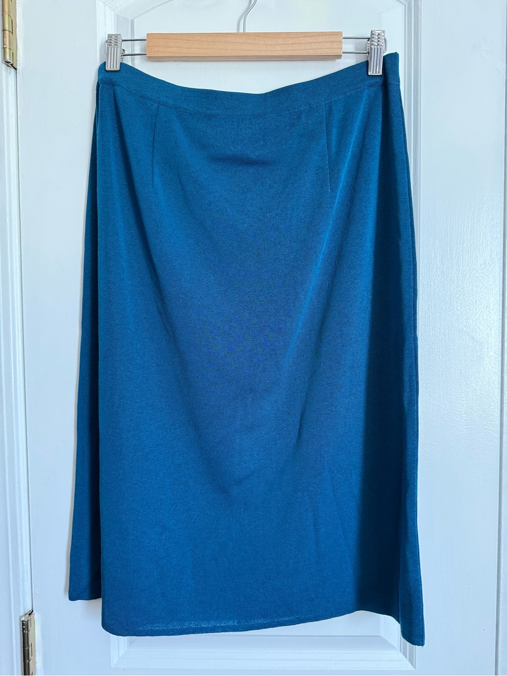 Women’s Blue A-Line Skirt - Picture 4 of 4